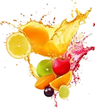 Fresh lime slice with ice cubes and mint leaves, representing the classic mojito ingredients for a crisp and refreshing taste.